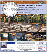 Bar 580 Scratch Kitchen Menu