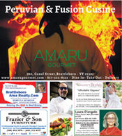 Amaru Gourmet Restaurant Menu